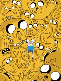 temps daventure, adventure time, cartoon, couleurs, mignon