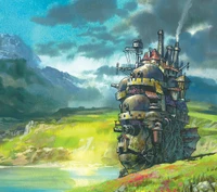 гибли, ghibli, замок душой