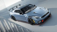 nissan gt r nismo, 2024, voiture de sport, voitures, fond décran 4k