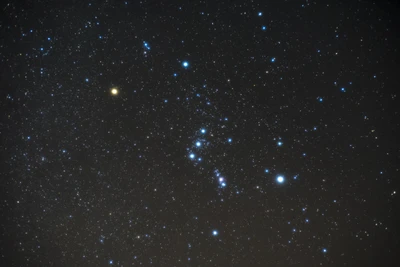 Himmlische Schönheit: Das Sternbild Orion am Sternenhimmel