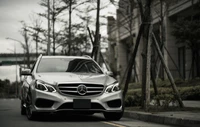 car, mercedes benz, driving, executive car, personal luxury car