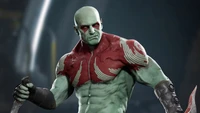 drax, marvels guardians of the galaxy, video game wallpaper