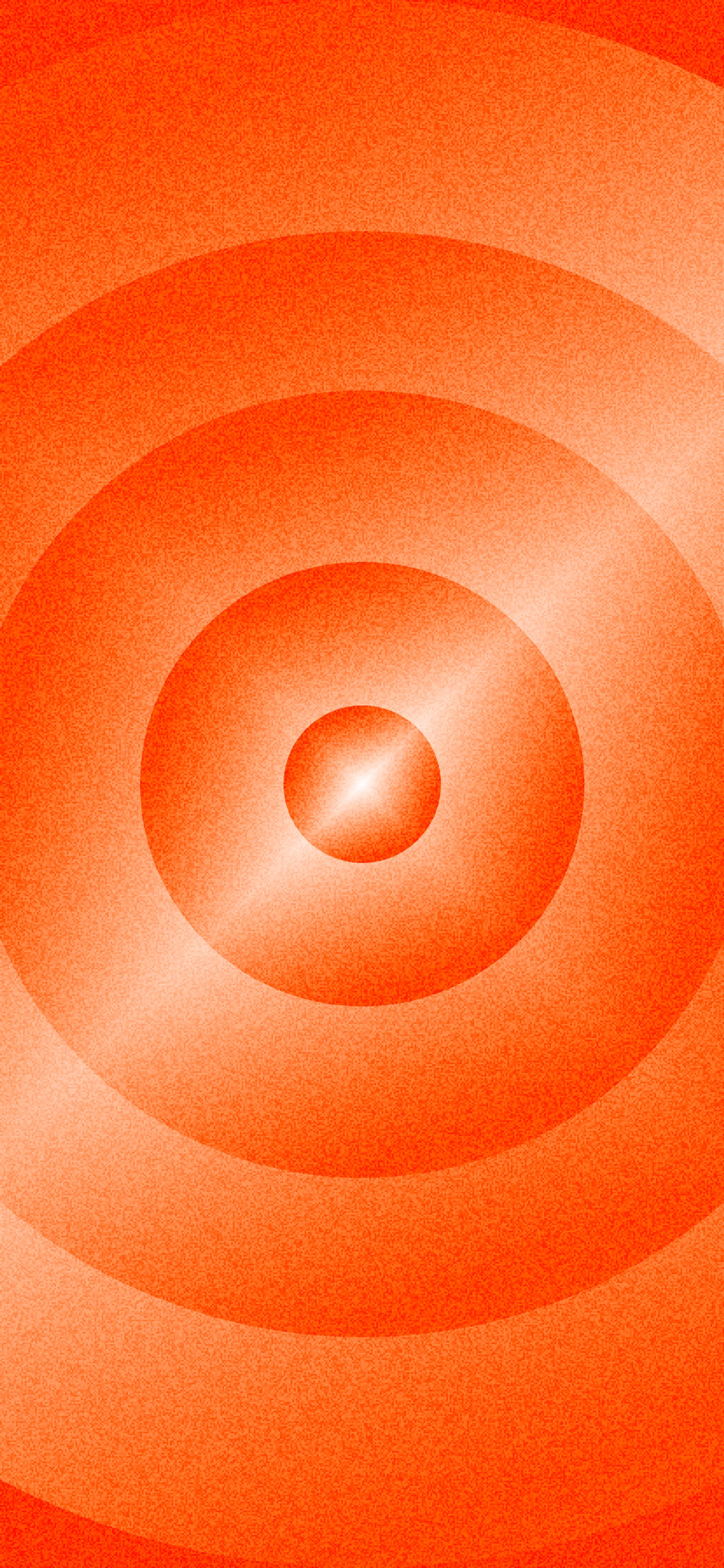 There is a circular object that is in the middle of a circle (orange, colorfulness, amber, art, circle)