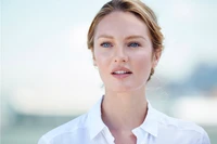 Candice Swanepoel: A Portrait of Radiant Beauty and Elegance.