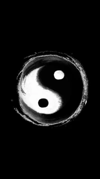 balance of forces, black, chinese philosophy, s7, s8 wallpaper