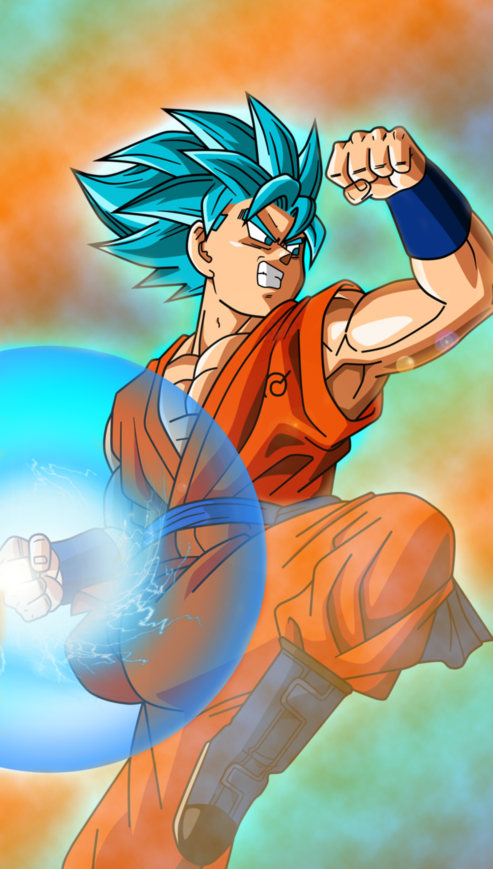 Descargar fondo de pantalla dragonball, dragon ball z, son goku, songoku, ssj