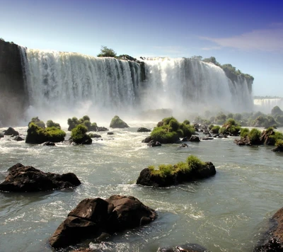 hd, natur, wasserfall