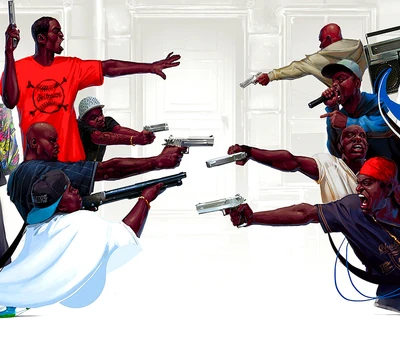 art, gangs, gun, hd, new