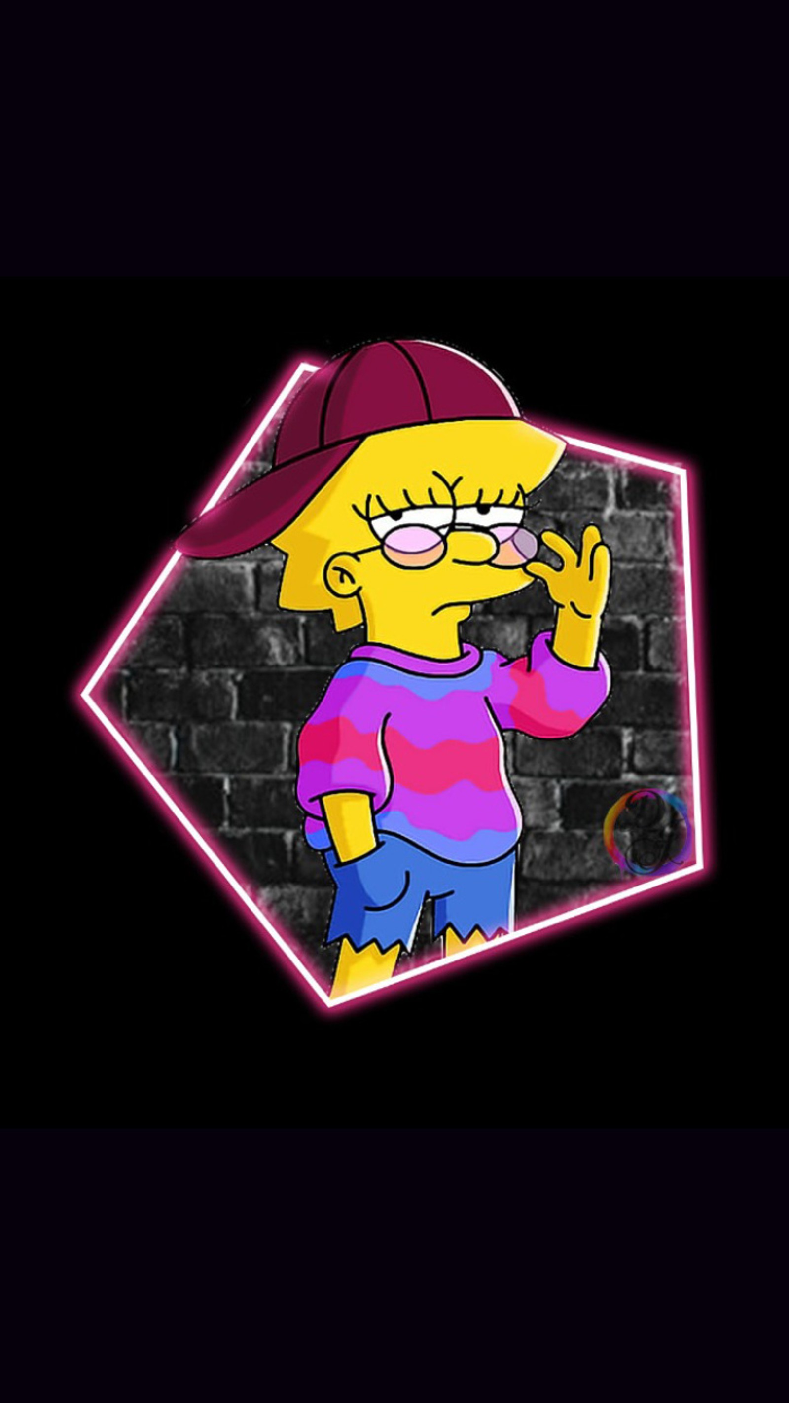 Lade mädchen, lisa, die simpsons, los simpson Hintergrund herunter