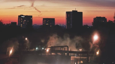 Stadtlandschaft Nachglühen: Ambient Jazz in der urbanen Natur