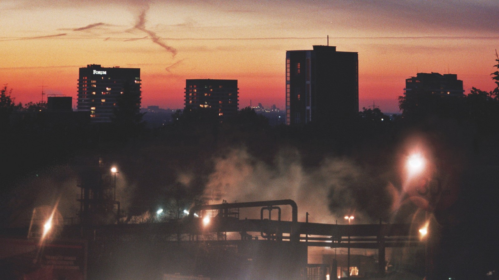 Lade umgebungsgeräusche, jazz, album, wolke, gebäude Hintergrund herunter