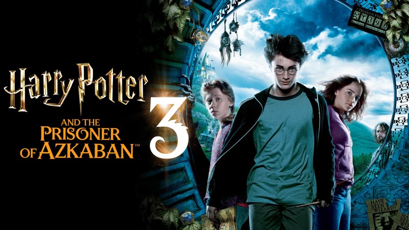 Гарри поттер и узник азкабана (гарри поттер и узник азкабана, harry potter and the prisoner of azkaban, постер, дэниел рэдклифф как гарри поттер, эмма уотсон в роли гермионы грейнджер)