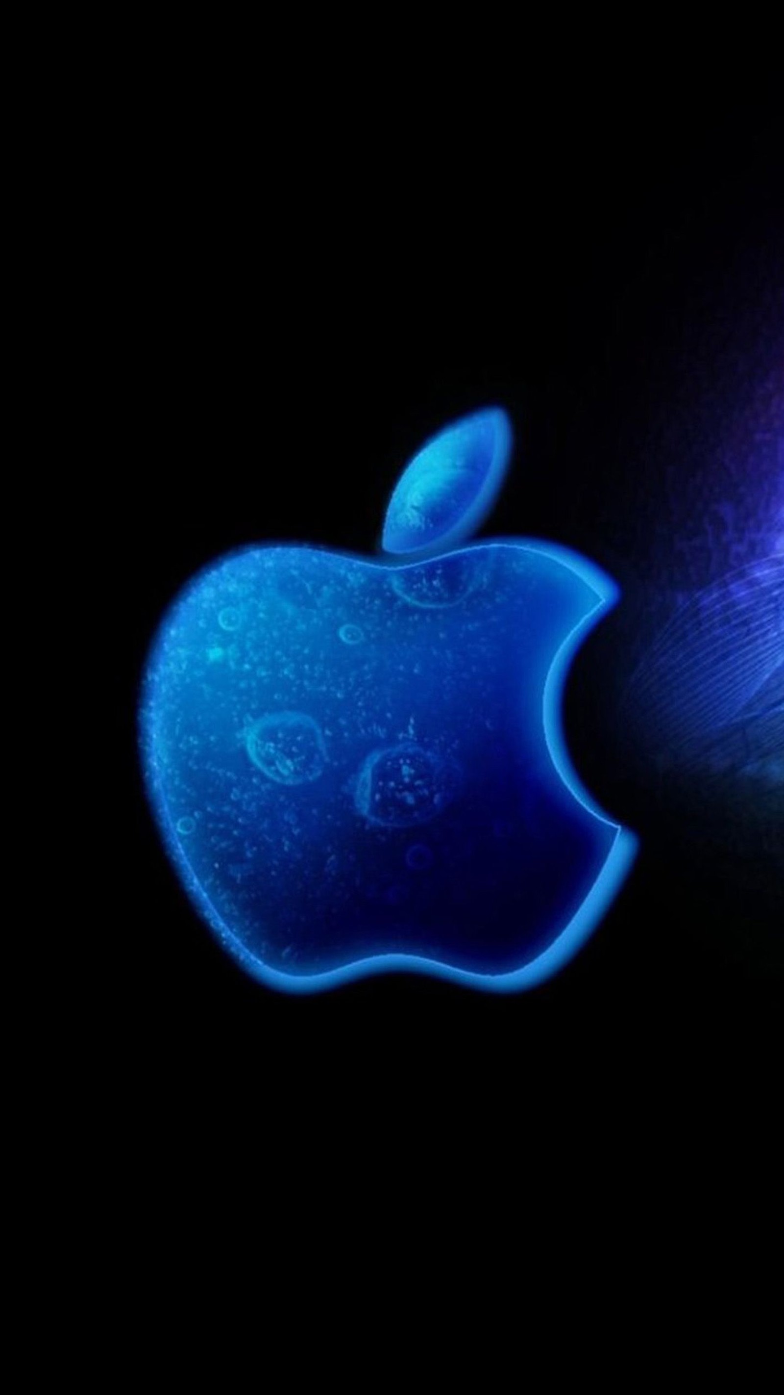 apple, blue, azure, electric blue, graphics wallpaper