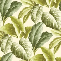 Elegant Leaf Patterns in Vibrant Green Tones