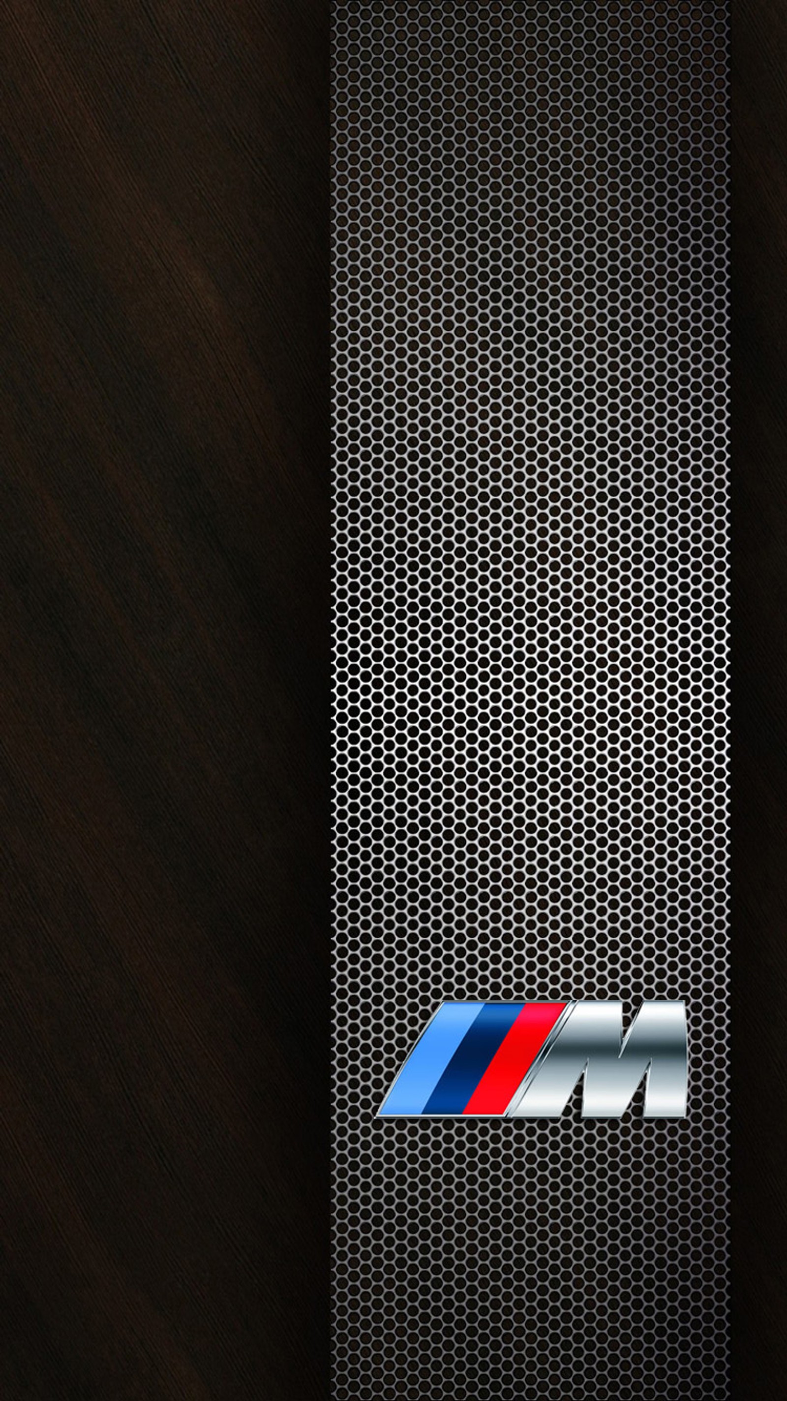 Logotipo de bmw en una parrilla de metal con un fondo de madera (insignia, bmw, emblema, logotipo, m power)