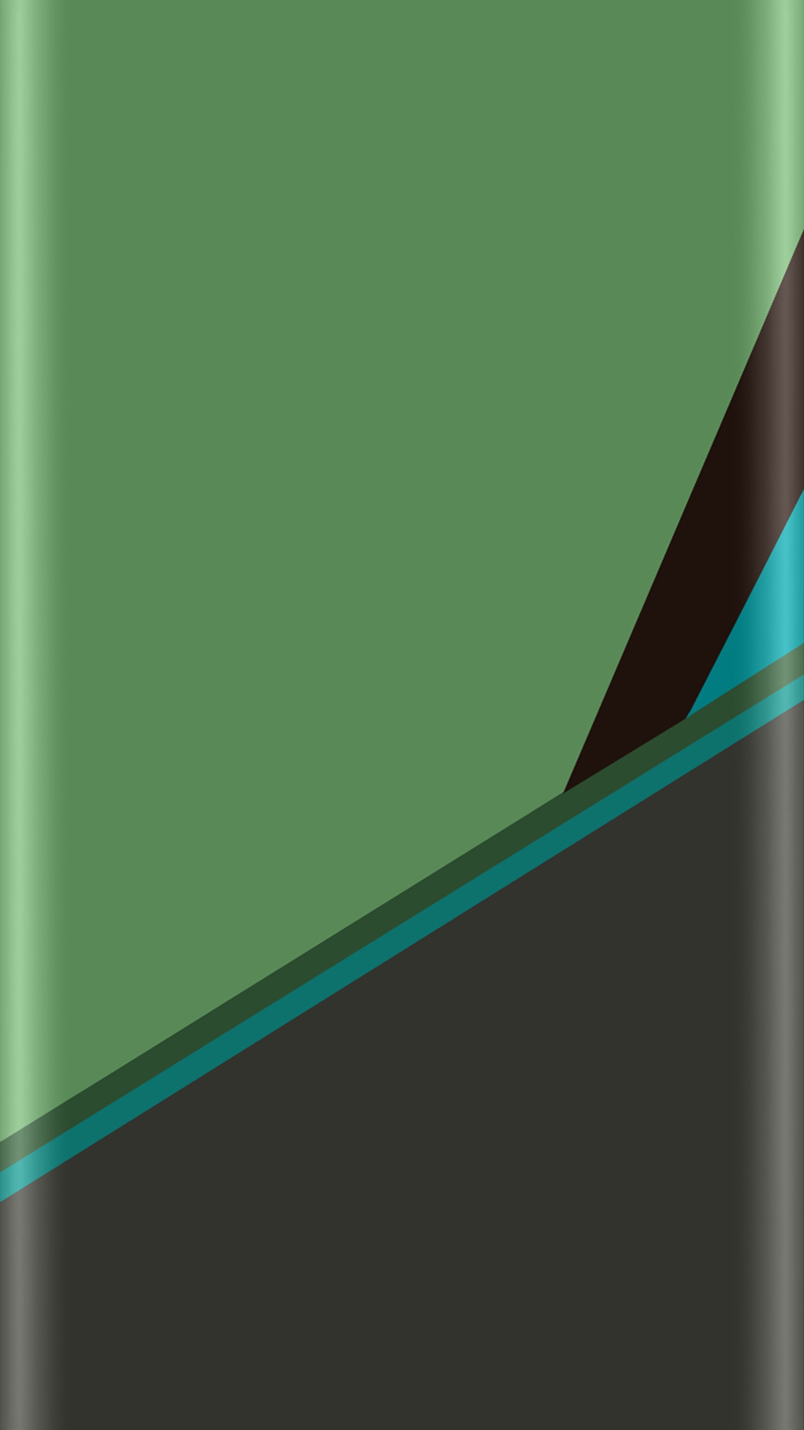 There is a green and black background with a black and blue stripe (abstract, black, edge style, green, grey)