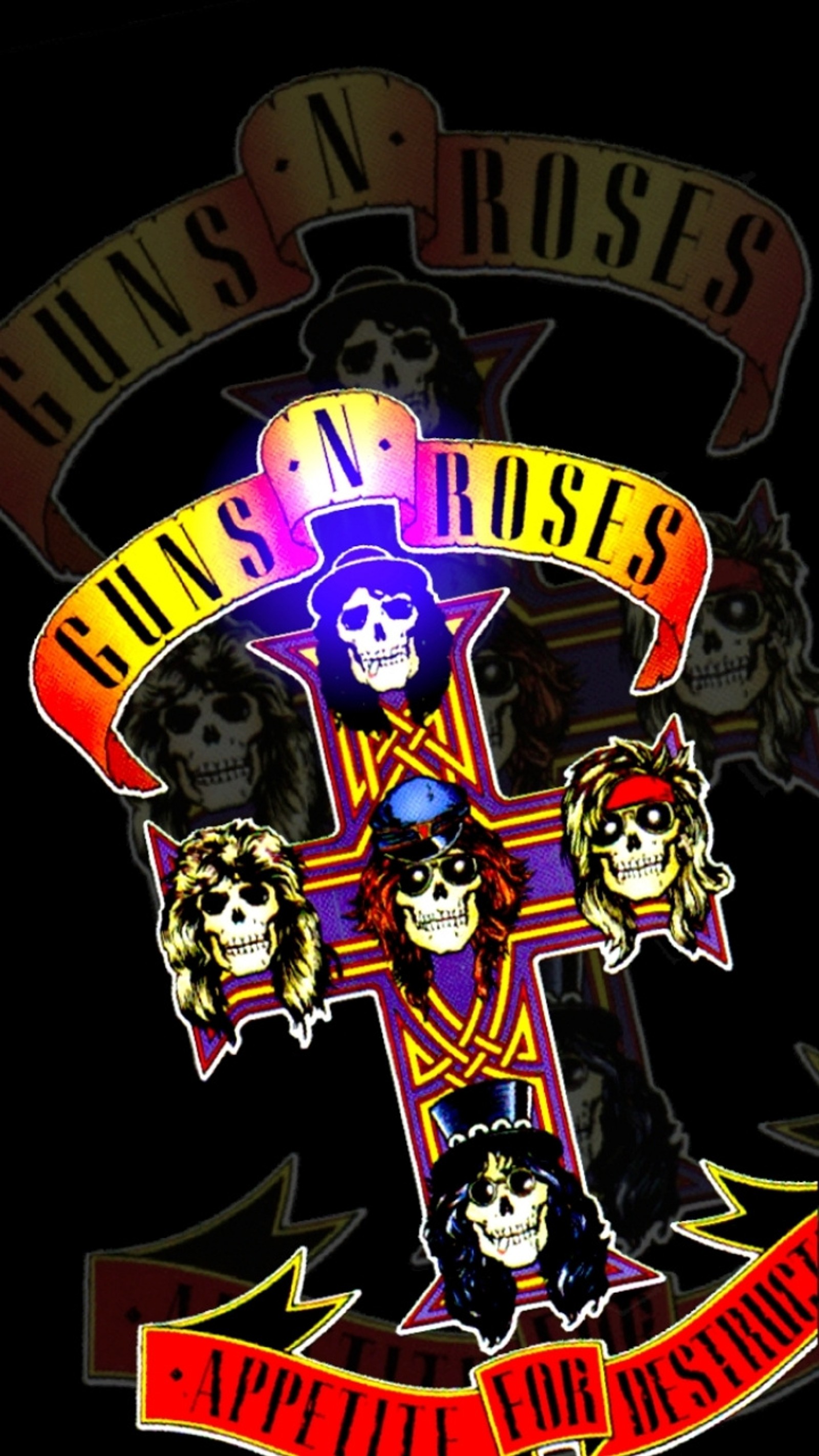 guns and roses, rock Download Wallpaper