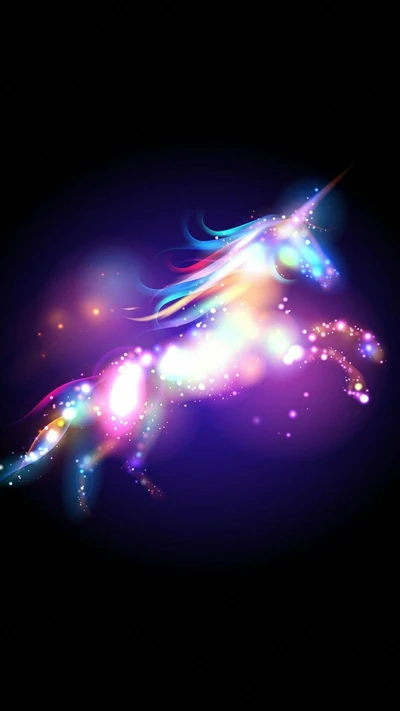 color, fond, amor, nebulosa, unicornio