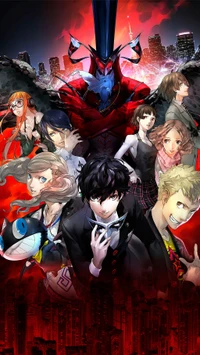 game, p5, persona, persona 5 wallpaper