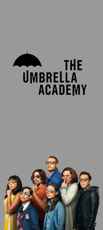 A Academia Umbrella: Uma equipe diversificada de super-heróis unida sob um único guarda-chuva.