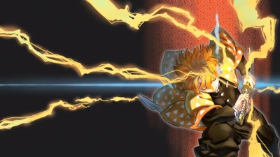 Zenitsu Agatsuma entfesselt Blitzwut in Demon Slayer