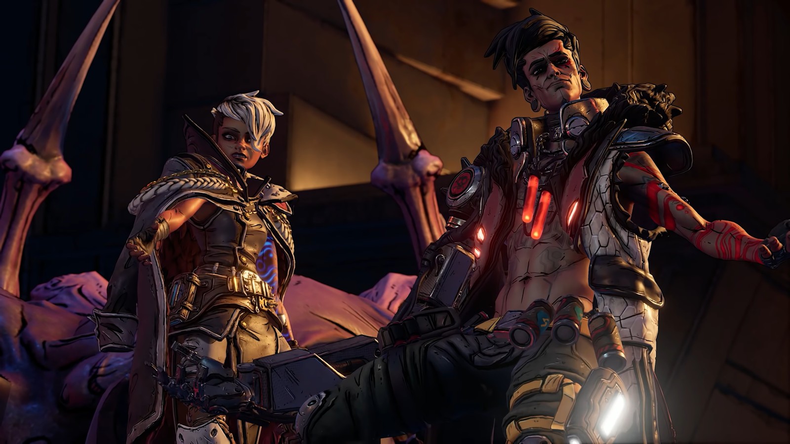 Скачать обои borderlands 3, видеоигра, трой калипсо, troy calypso, тирин калипсо