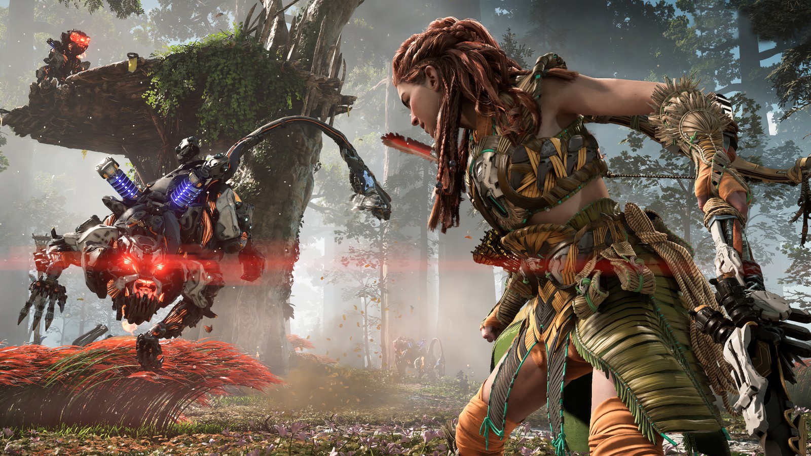 aloy, horizon forbidden west, video game, ps5, playstation 5 wallpaper