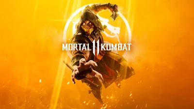 скорпион, mortal kombat 11, видеоигра