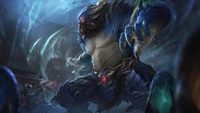 Oráculo Dragão Udyr: Arte Splash de League of Legends