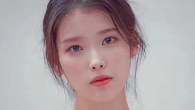 Captivating Portrait of IU: The Essence of K-Pop Elegance