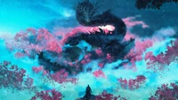 sekiro shadows die twice, video game, serpent, digital art wallpaper