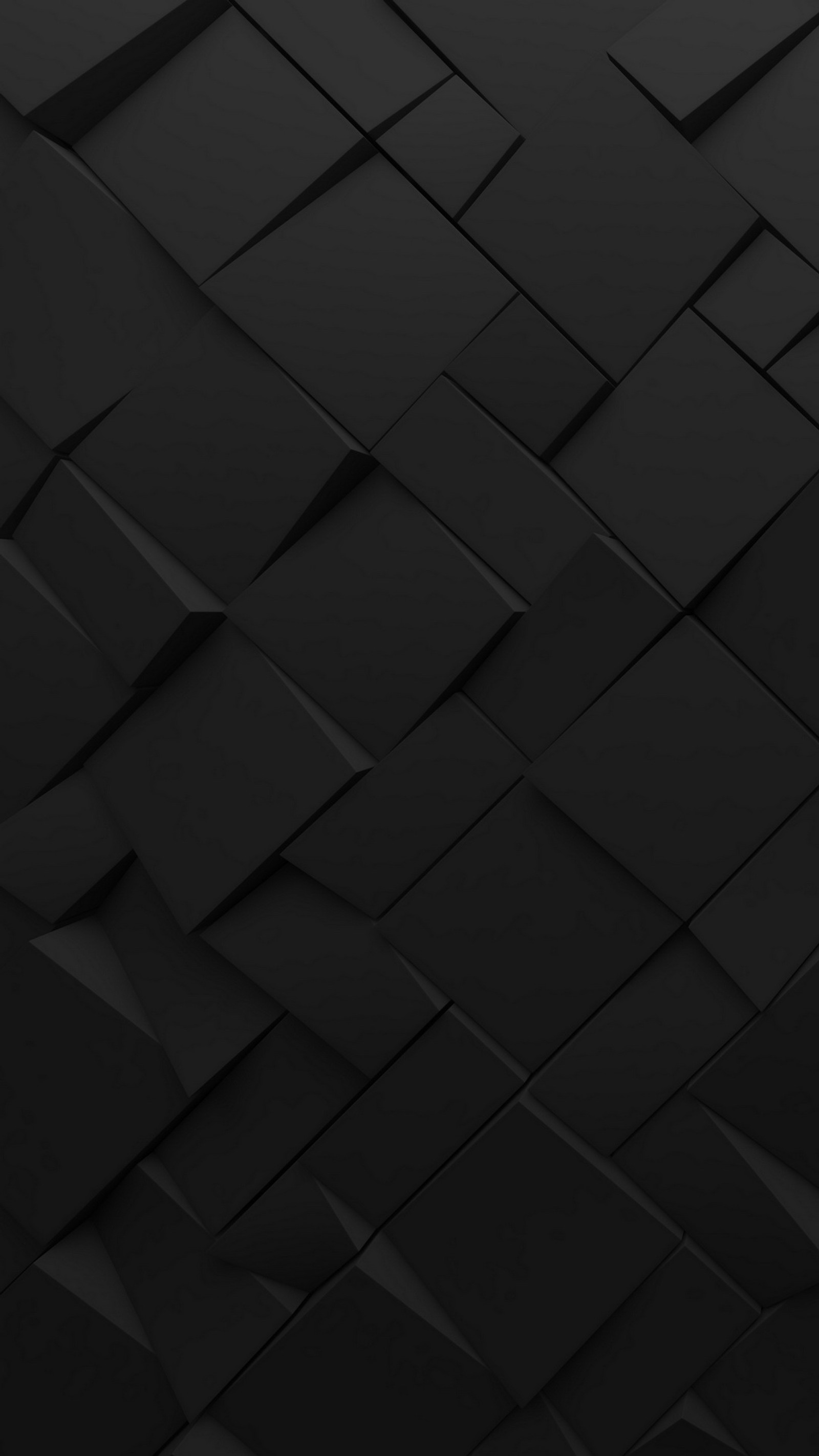 3d, abstract, black, chaotic art, polygons wallpaper