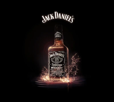 alcool, daniels, jack, logo