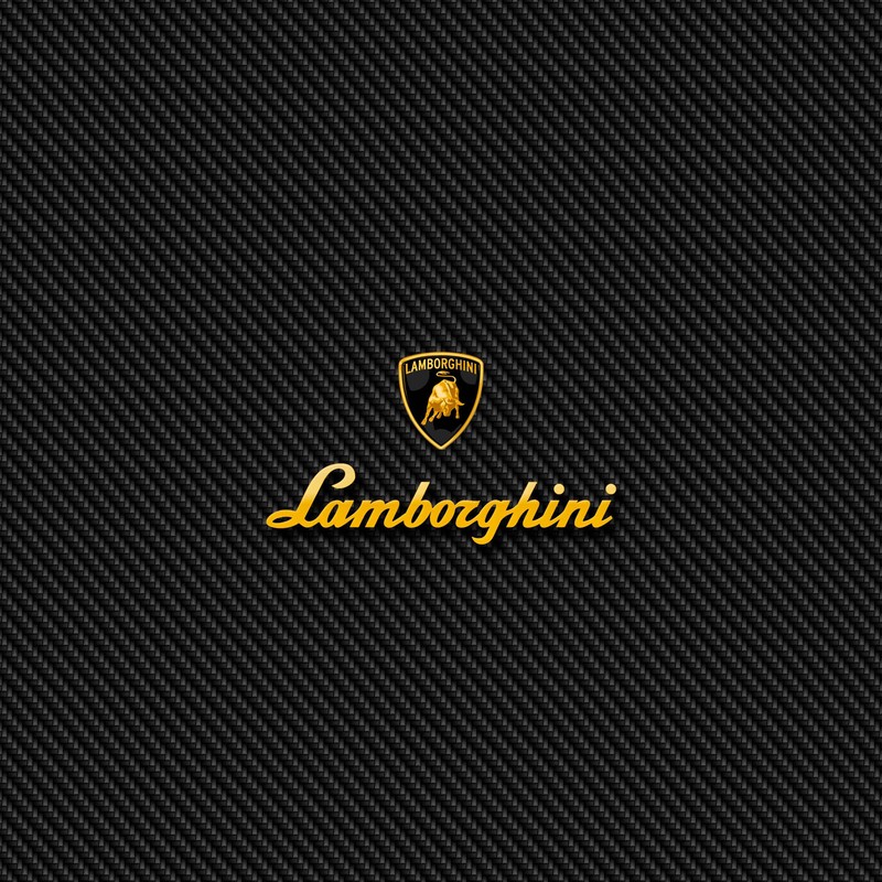 Логотип lamboquin на черном фоне (значок, эмблема, lamborghini, логотип)