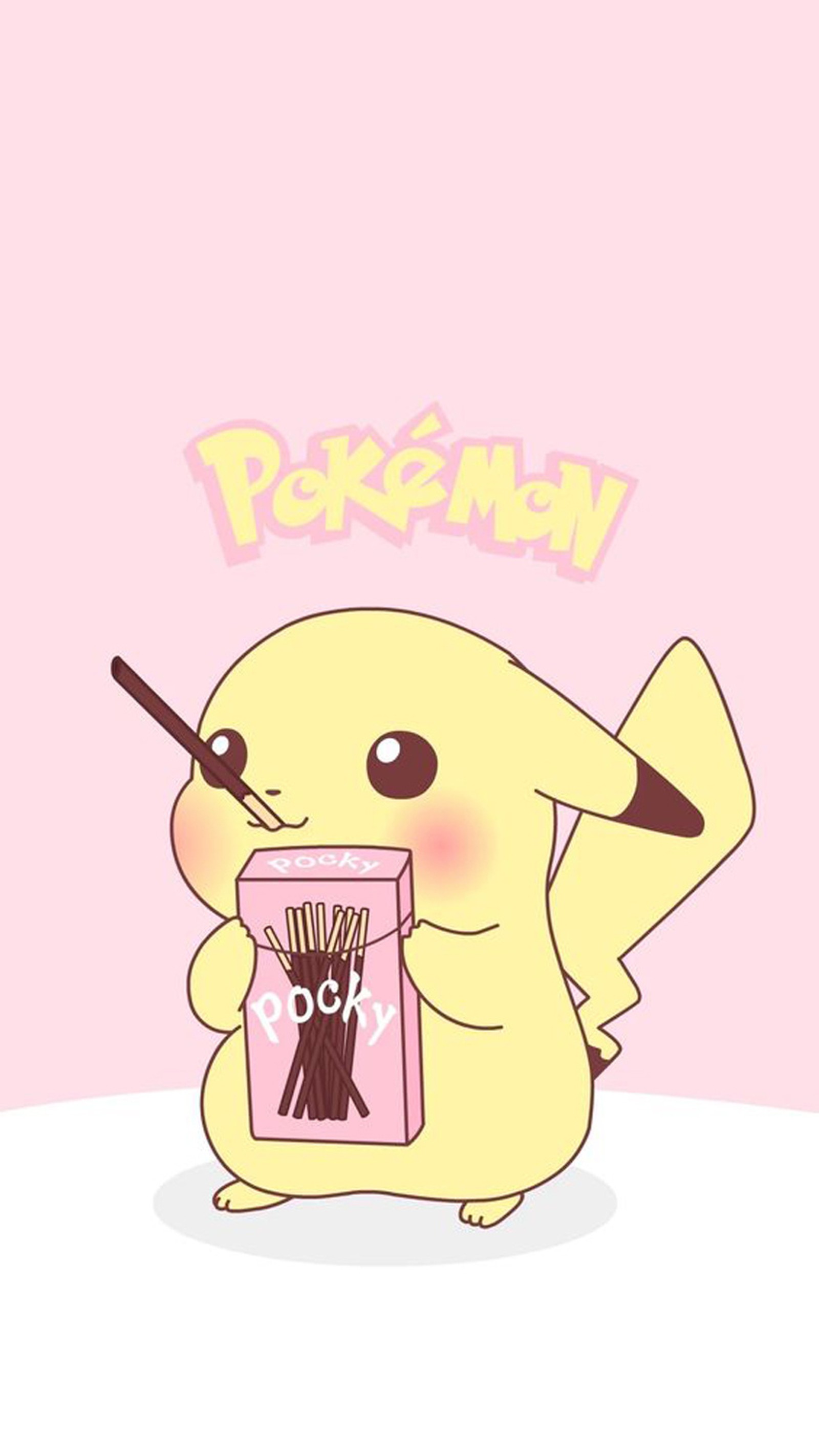 Un pikachu de dibujos animados sosteniendo una taza de café (lindo, kawaii, amor, pastel)