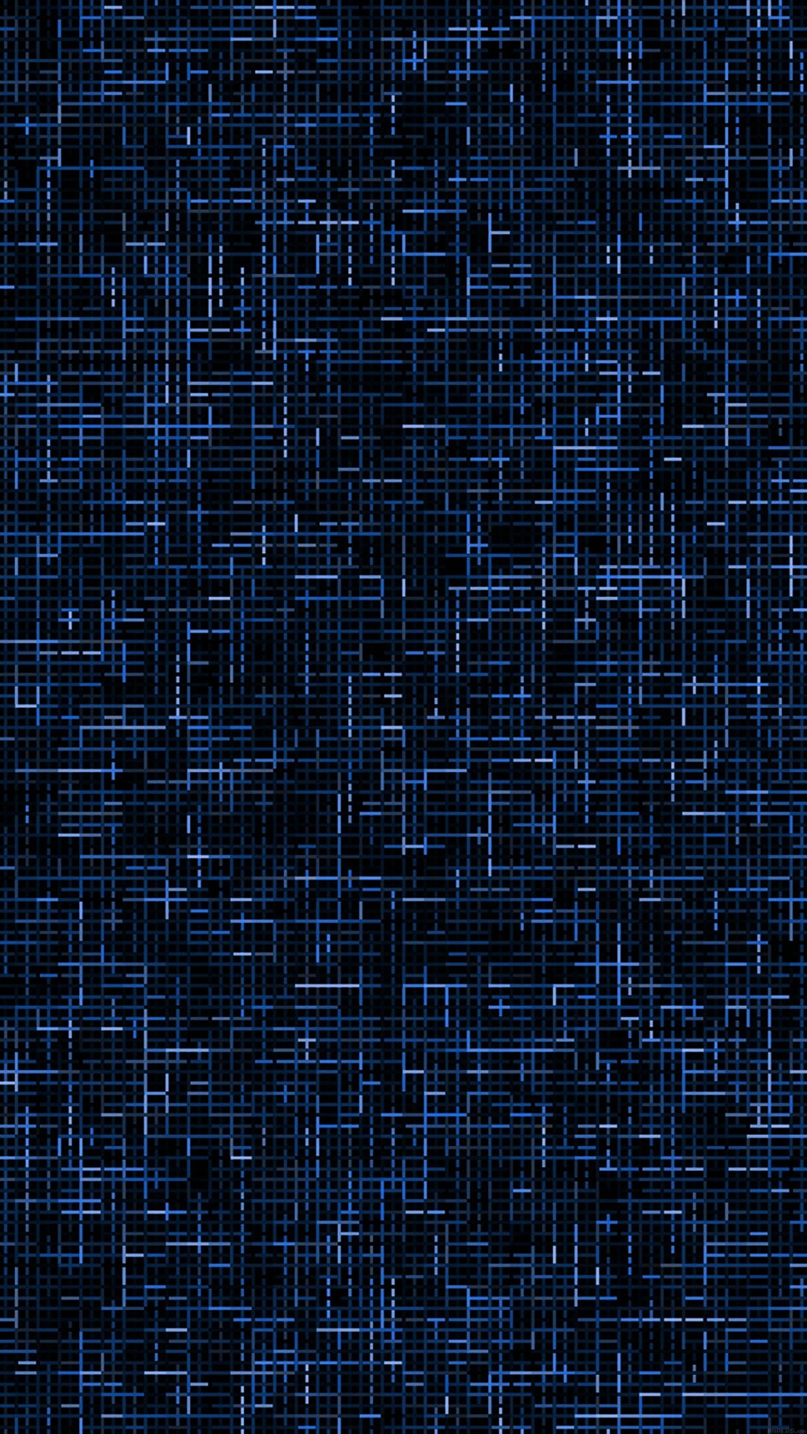 Um close em um fundo azul e preto com muitos quadrados. (1080p, abstrato, fundo, digital, hd)