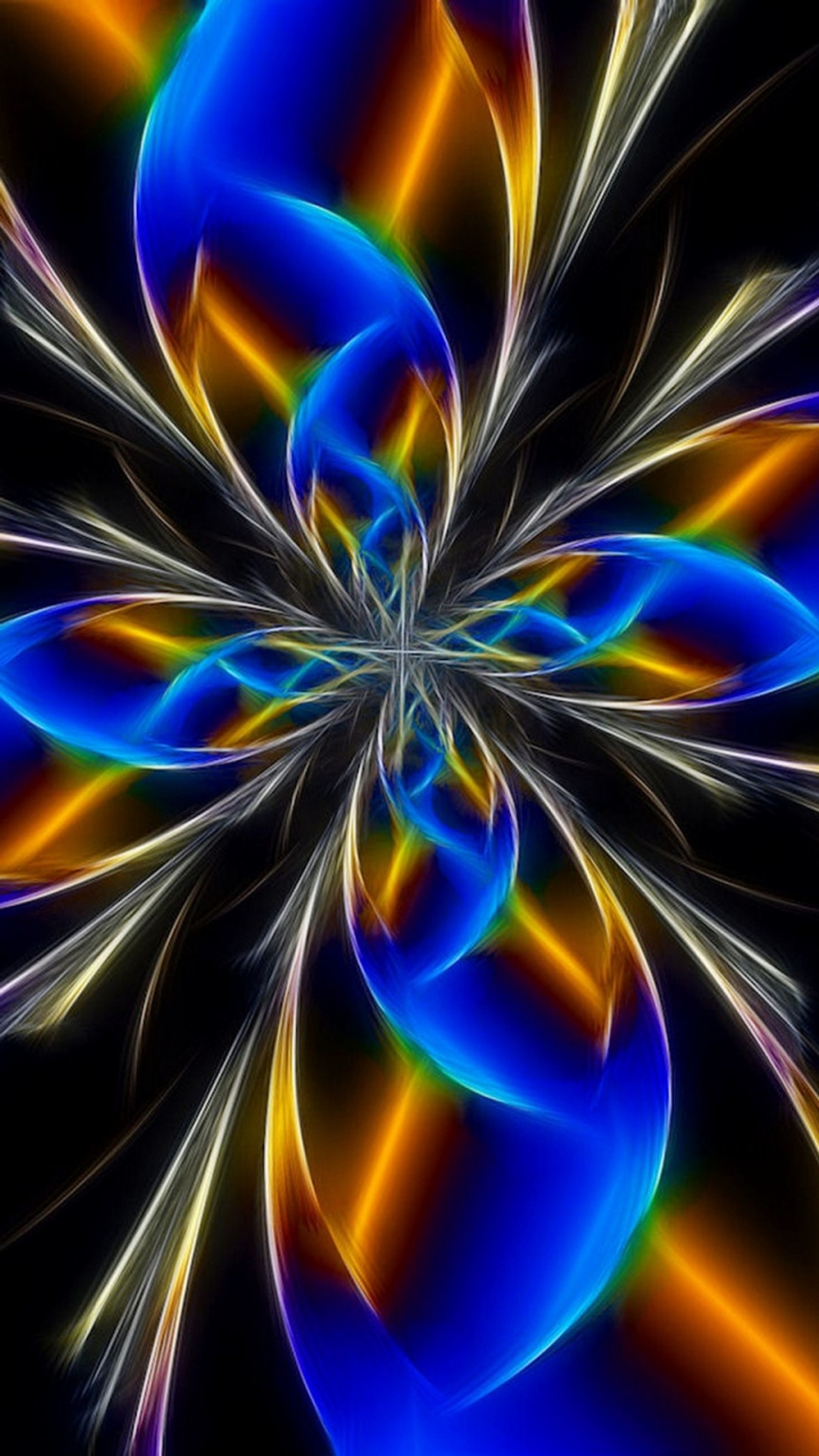 A close up of a computer generated image of a flower (abstract, ace, anime, cards, house)