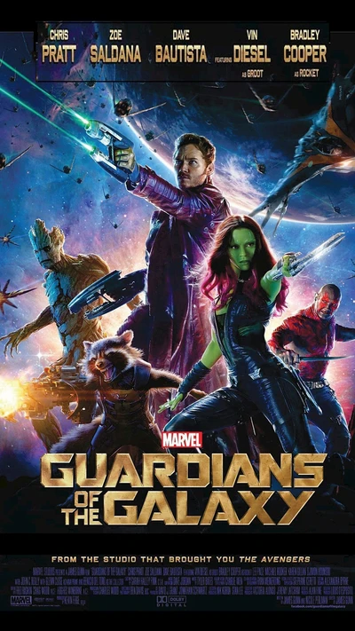 Filmplakat Guardians of the Galaxy (2014)