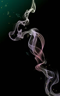 illustration, graphic design, abstraction, smoke, incense wallpaper