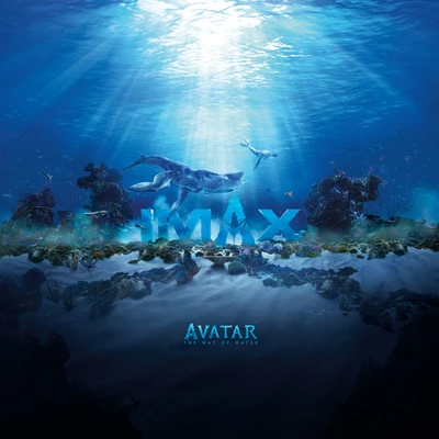 IMAX Poster for Avatar: The Way of Water - Underwater Scene