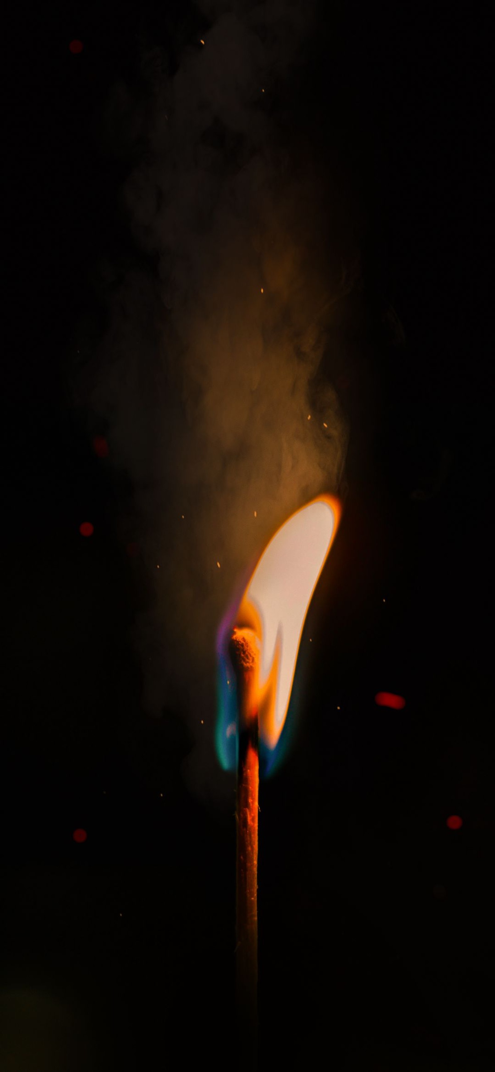 flame, light, darkness, science, physics wallpaper