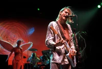 nirvana, grunge, performance, entertainment, performing arts wallpaper