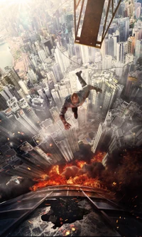 universal pictures, poster, film poster, skyscraper, action wallpaper