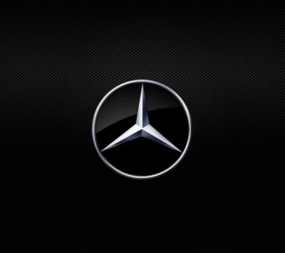 benz, schwarz, logo, mercedes, netz