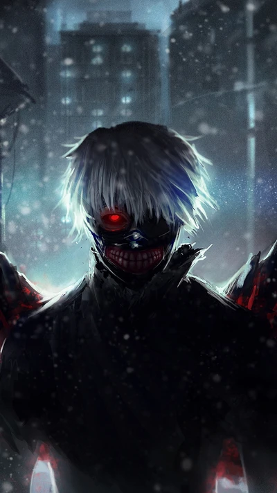 kaneki ken, ken kaneki, rize, tokyo ghoul, touka