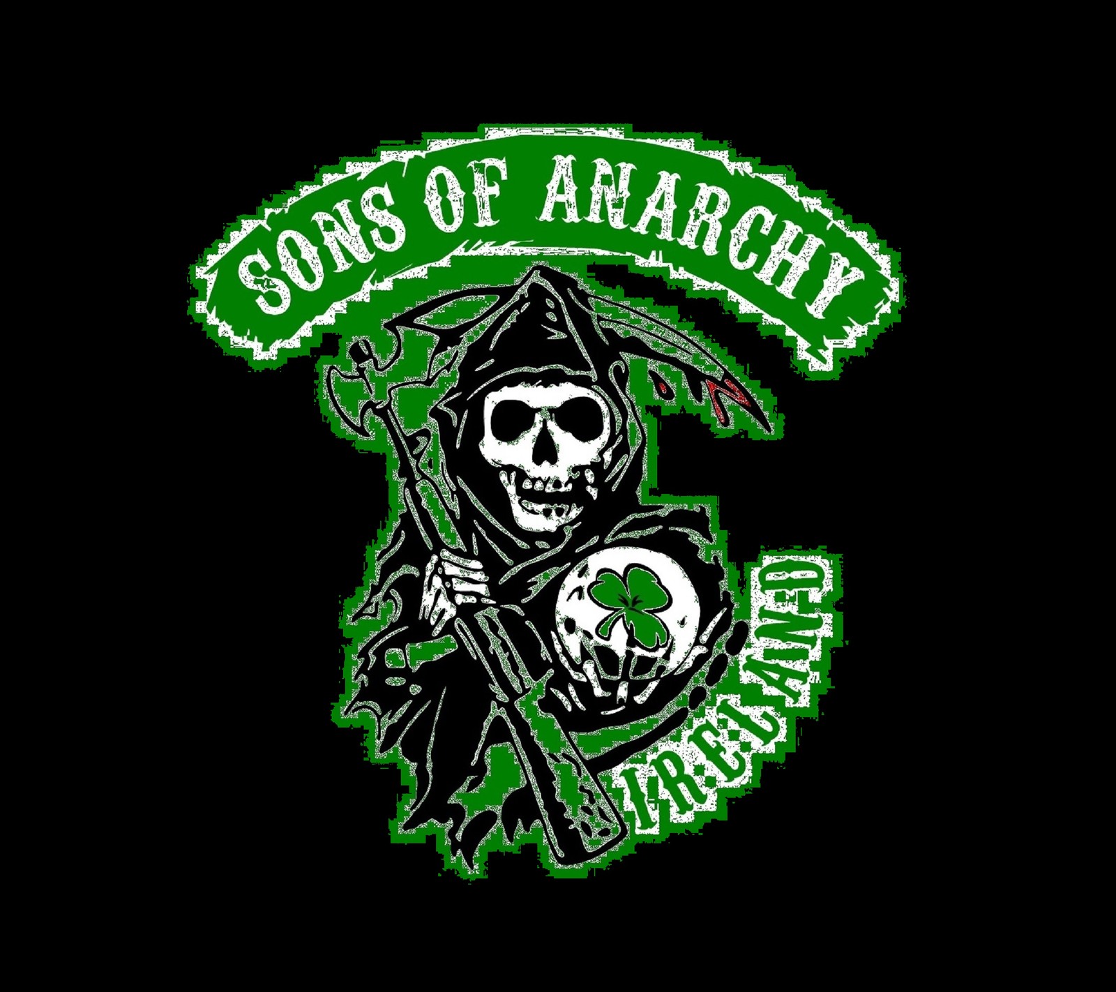 green, ireland, motorcycle, samcro, sons wallpaper