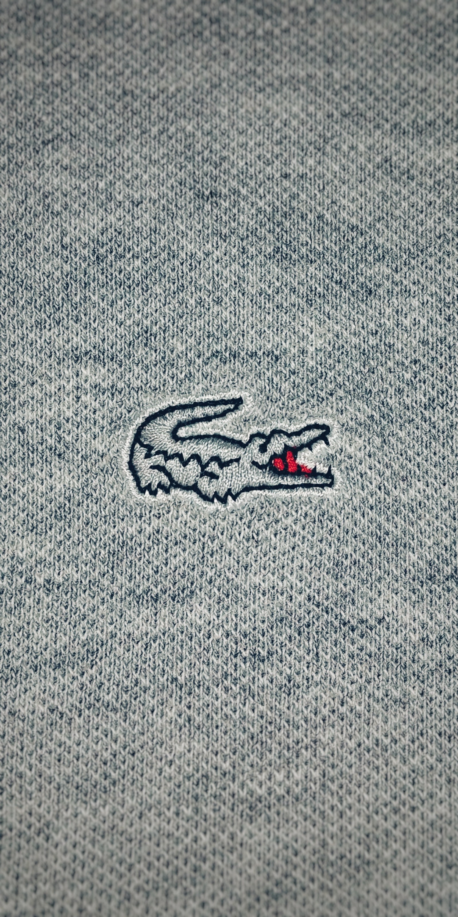 Téléchargez le fond d'écran marque, crocodile, gris, logo, luxe