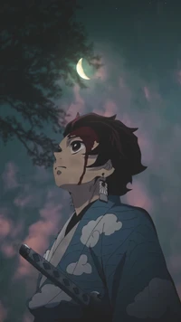 эстетика, аниме, anime, убийца демонов, kimetsu no yaiba