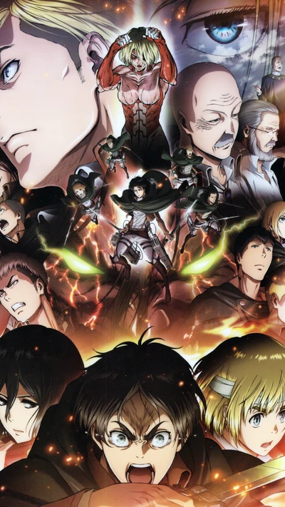 Epic Confrontation in Attack on Titan: Heroes and Titans Unite