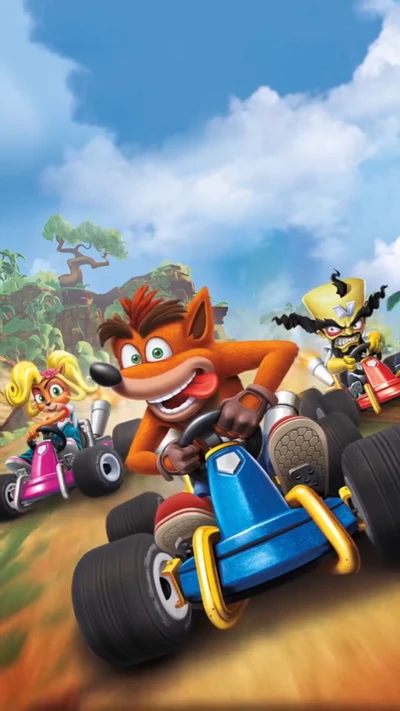 Crash Team Racing: High-Speed Adventures with Crash, Coco, and Cortex